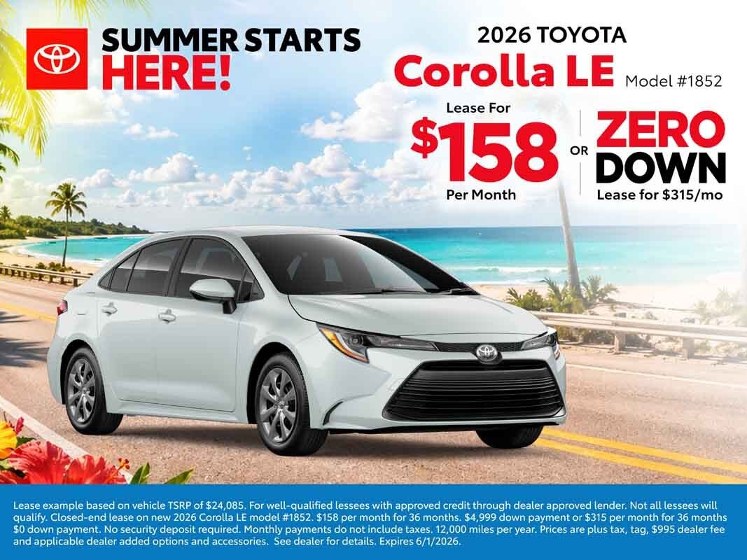 2026 Corolla LE