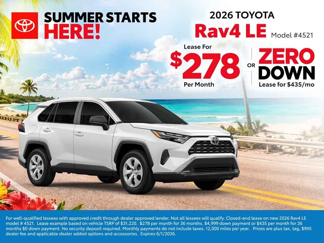 2026 Rav4 LE
