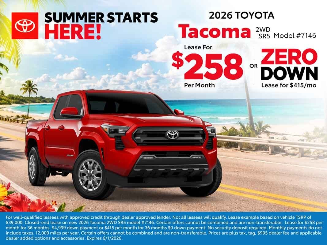 2026 Tacoma 2WD SR5