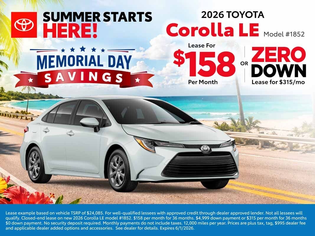 2026 Corolla LE