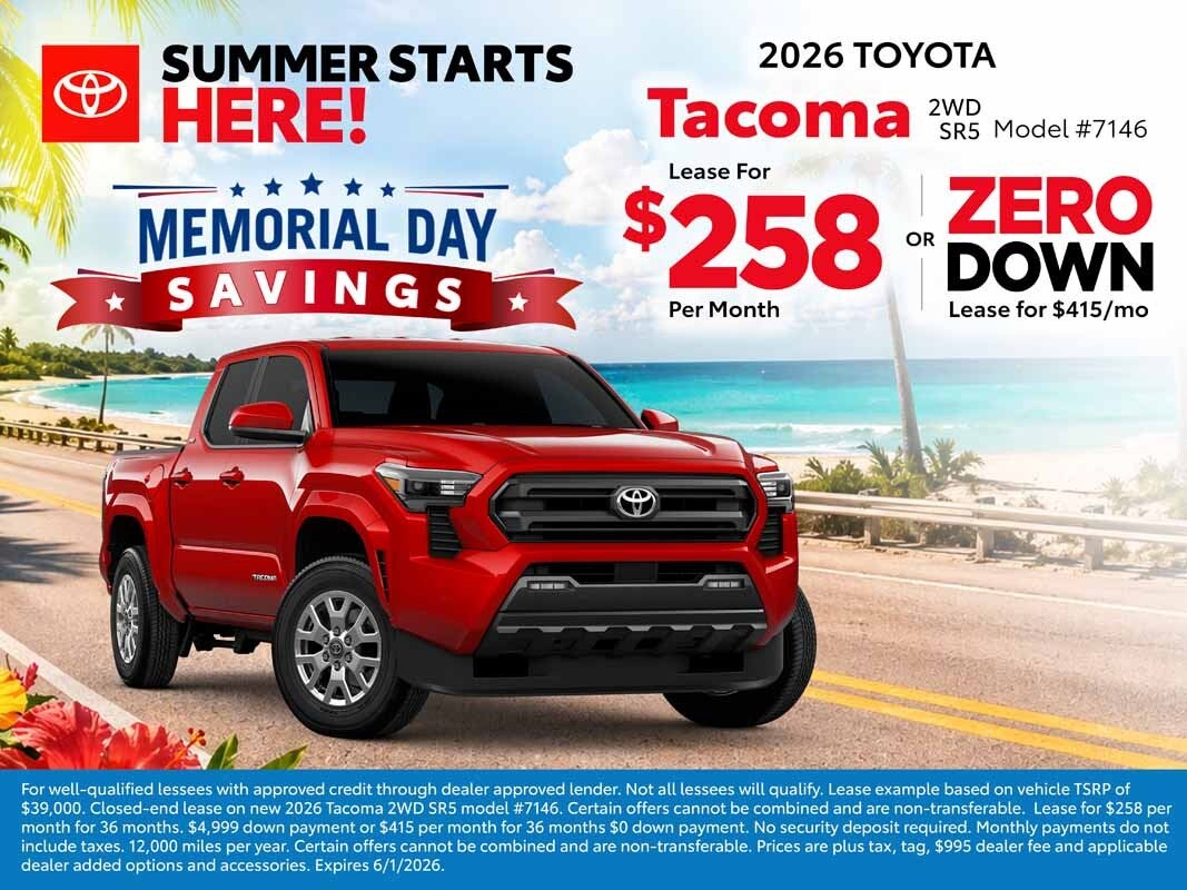 2026 Tacoma 2WD SR5