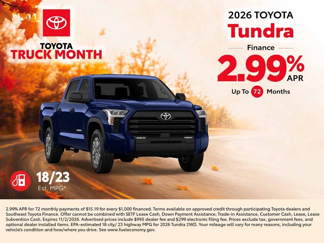 2026 Tundra 4WD SR5
