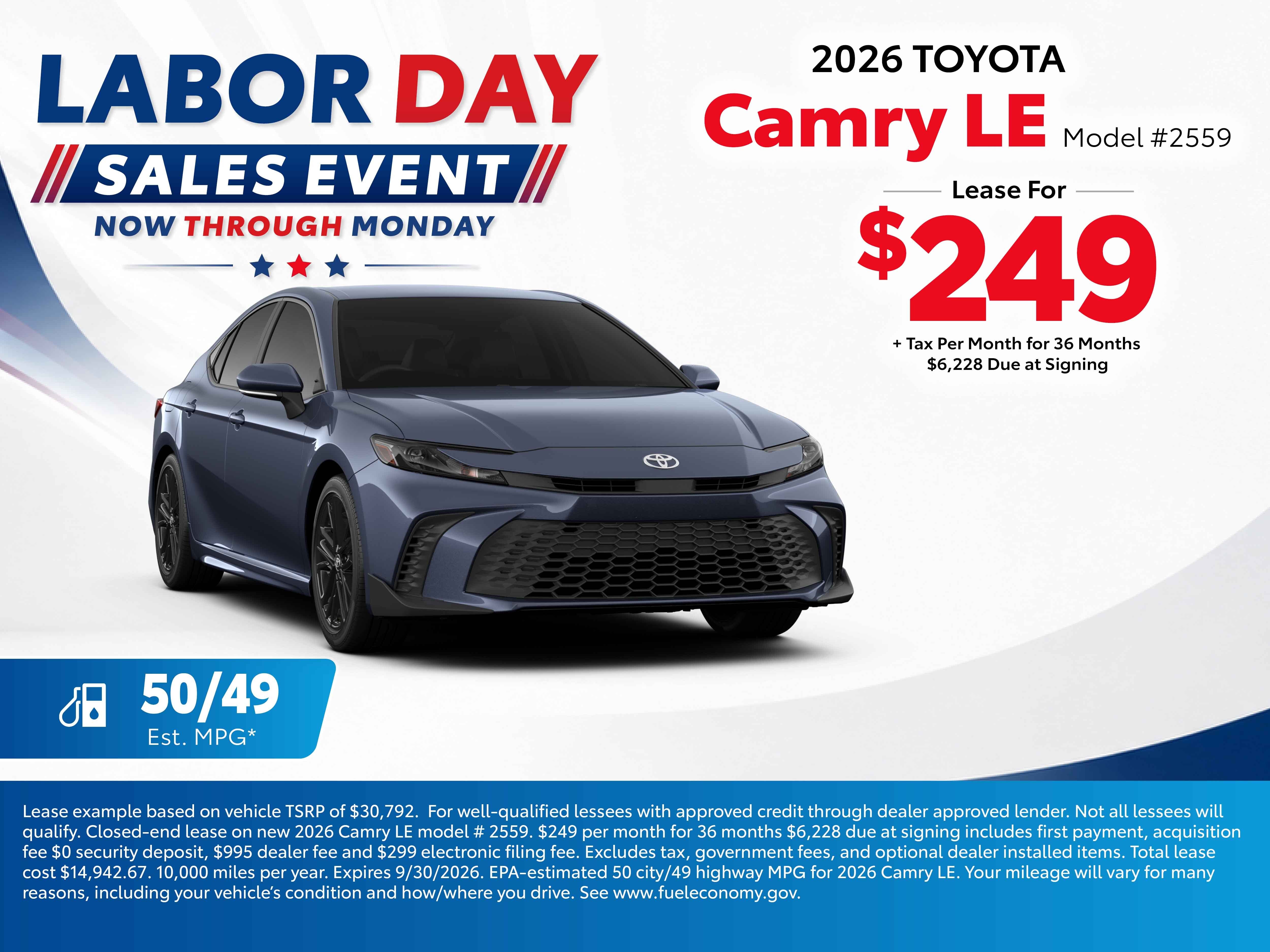 2026 Camry LE