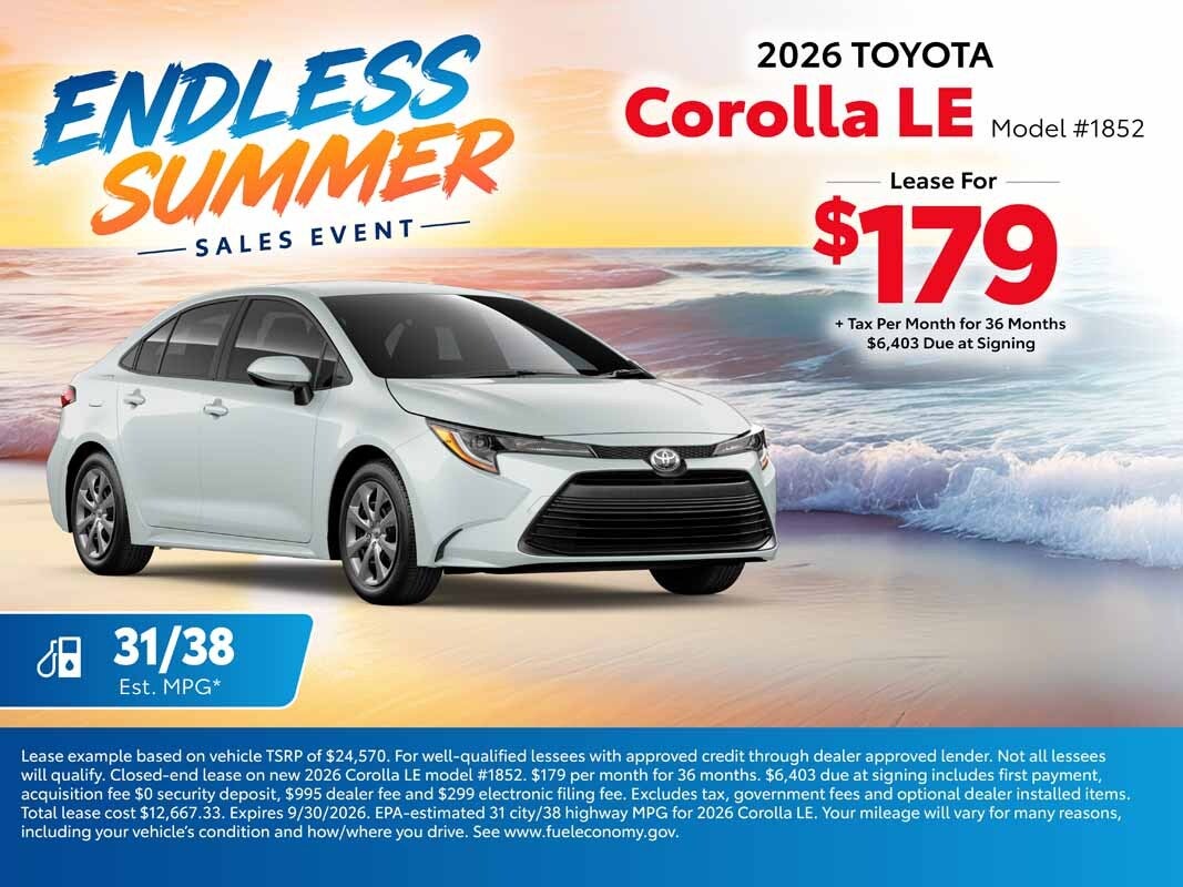 2026 Corolla LE
