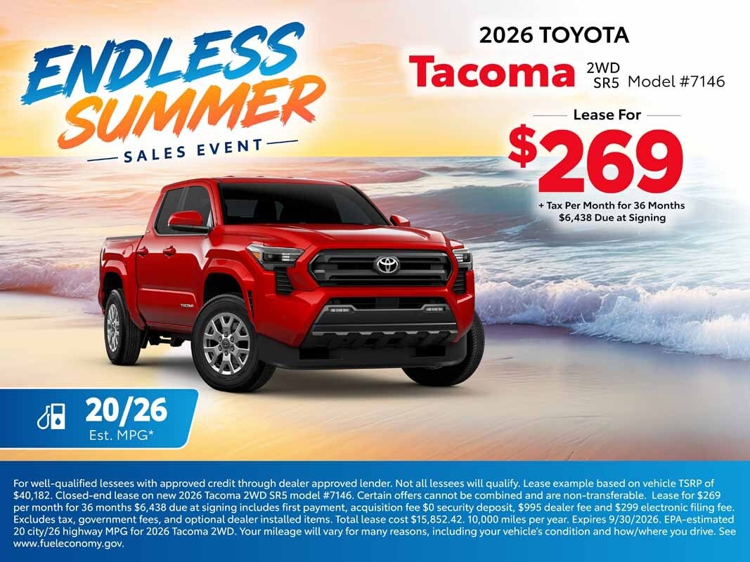 2026 Tacoma 2WD SR5