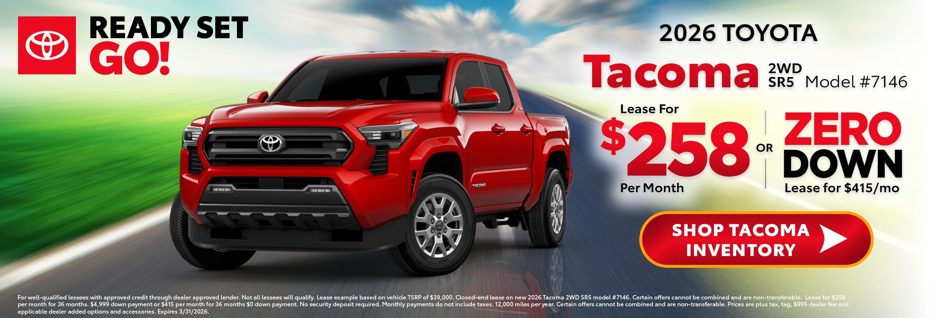 tacoma ready set go deals