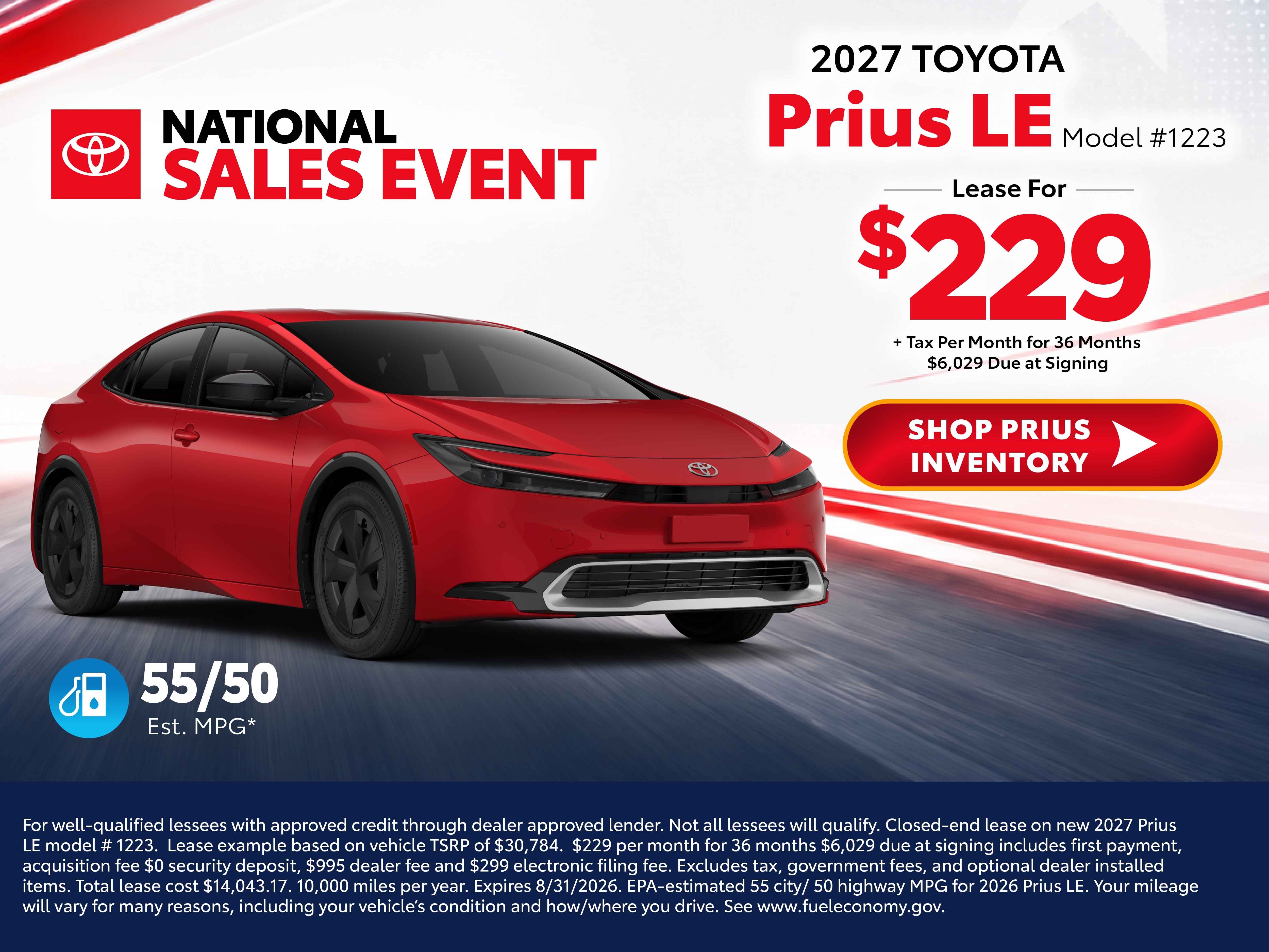 2027 toyota prius deals