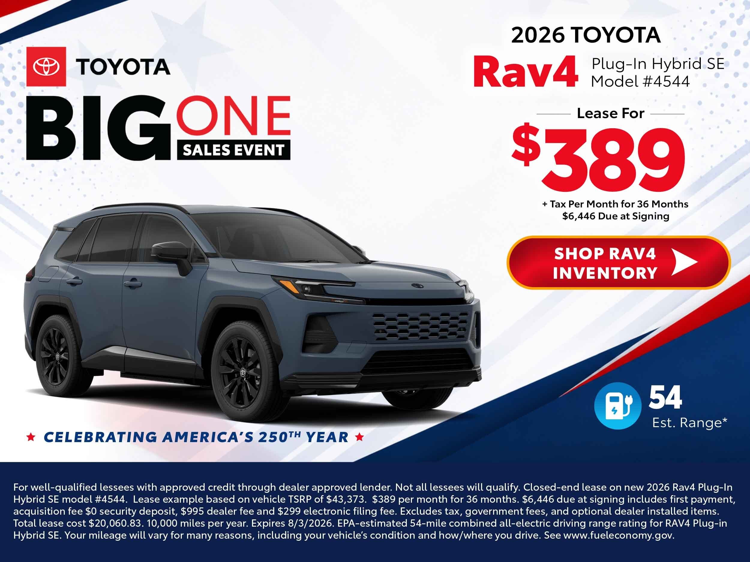 2026 toyota rav4 deals