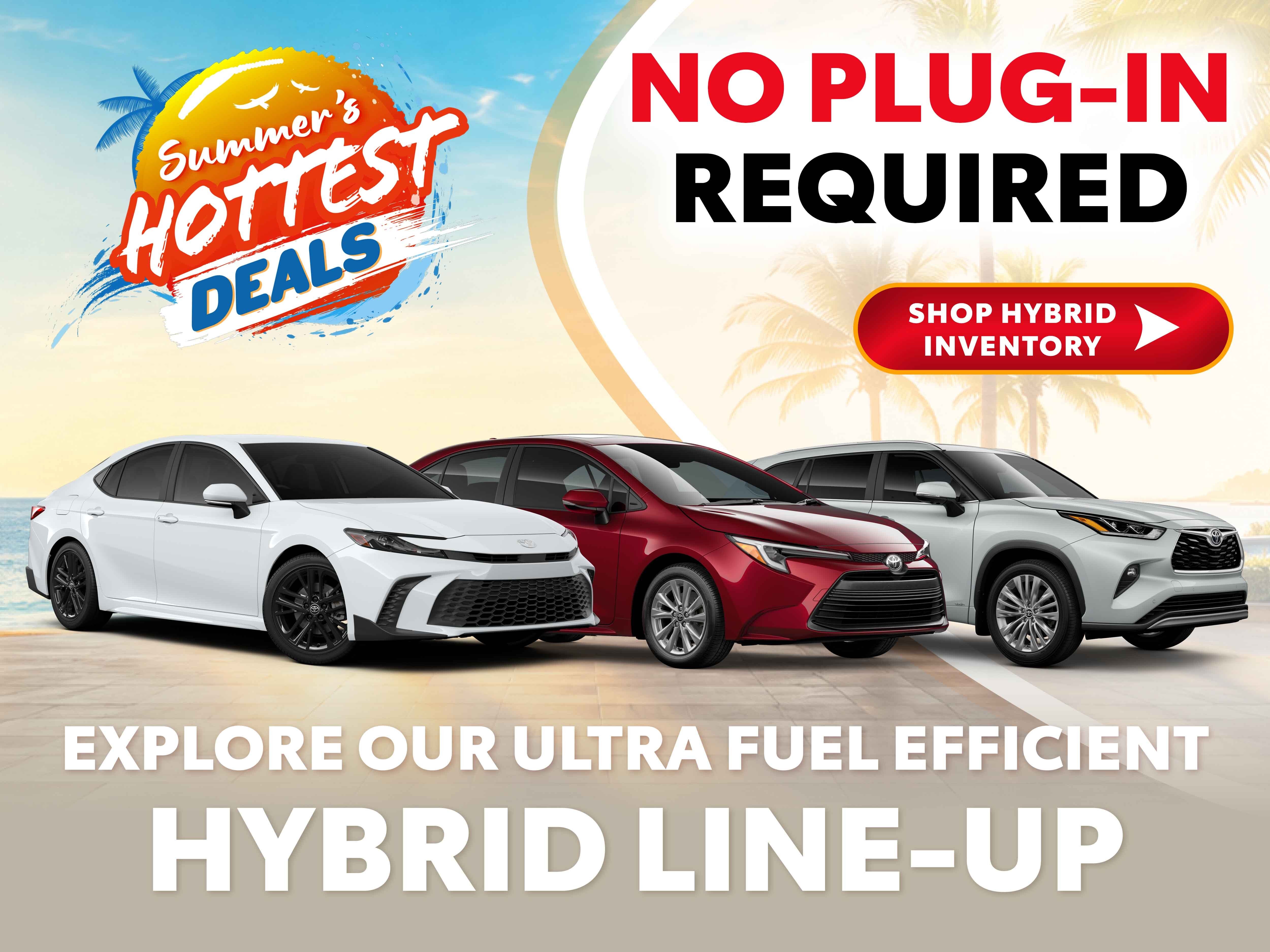 hybrid toyota vehicles 