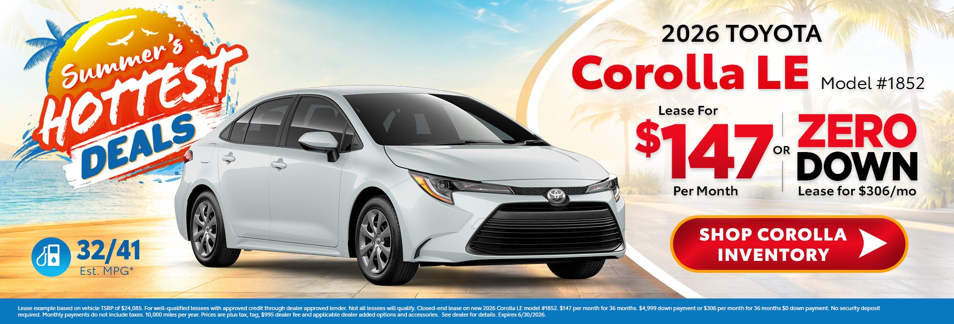 2026 corolla