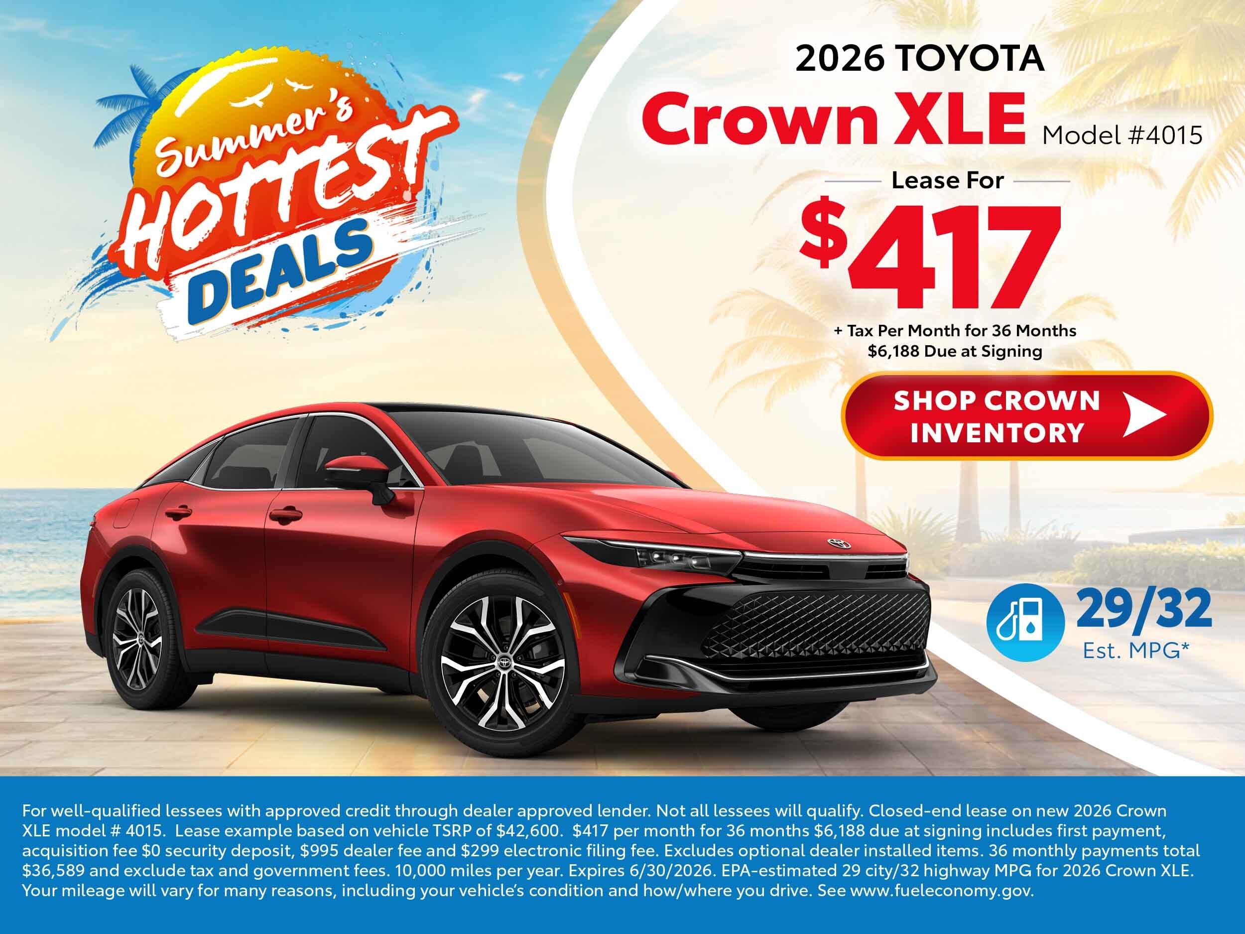 2026 toyota crown deals 