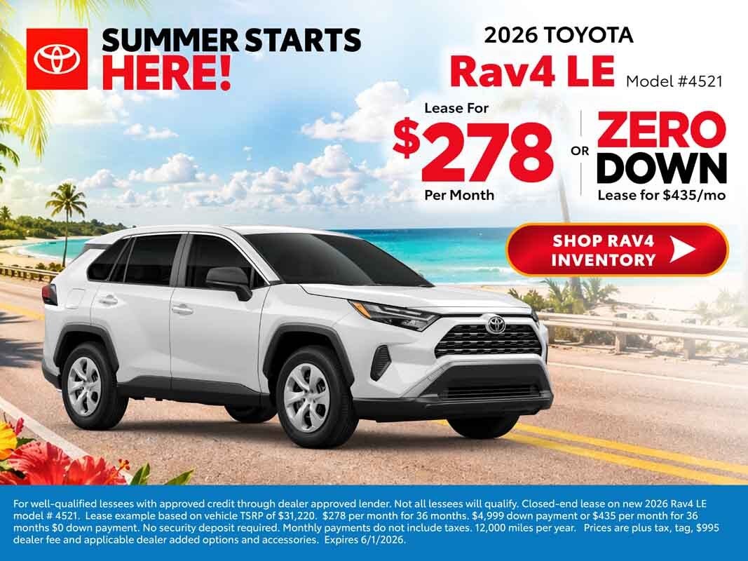 2026 toyota rav4 deals