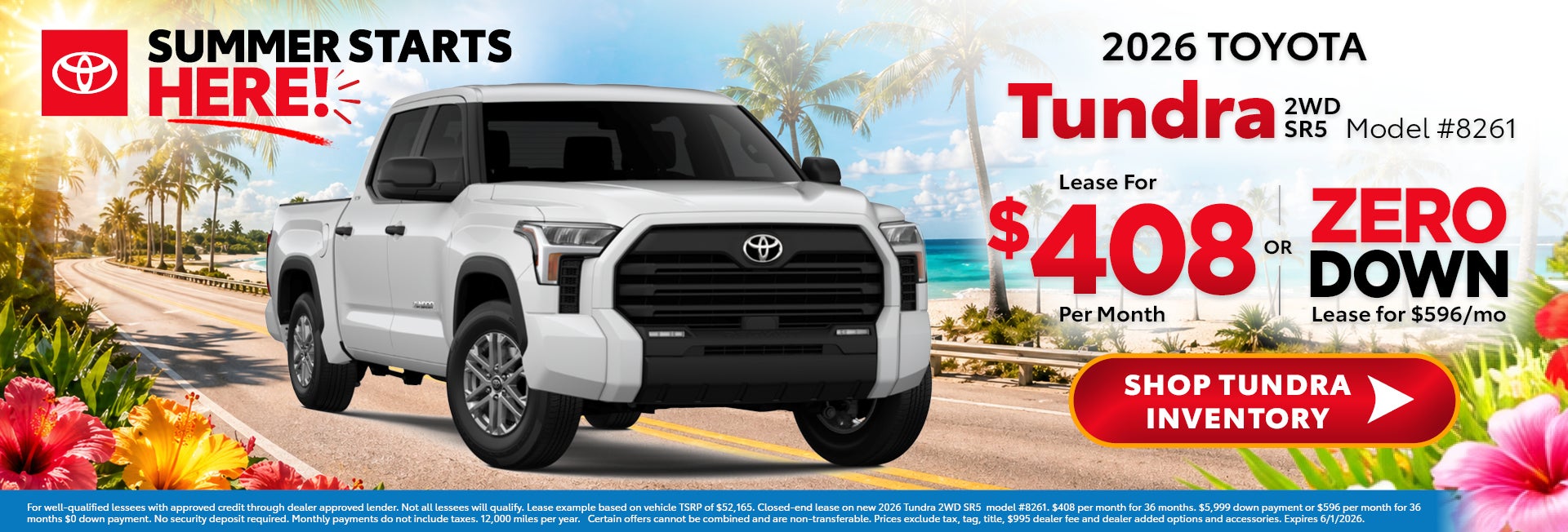 2026 tundra summer starts here